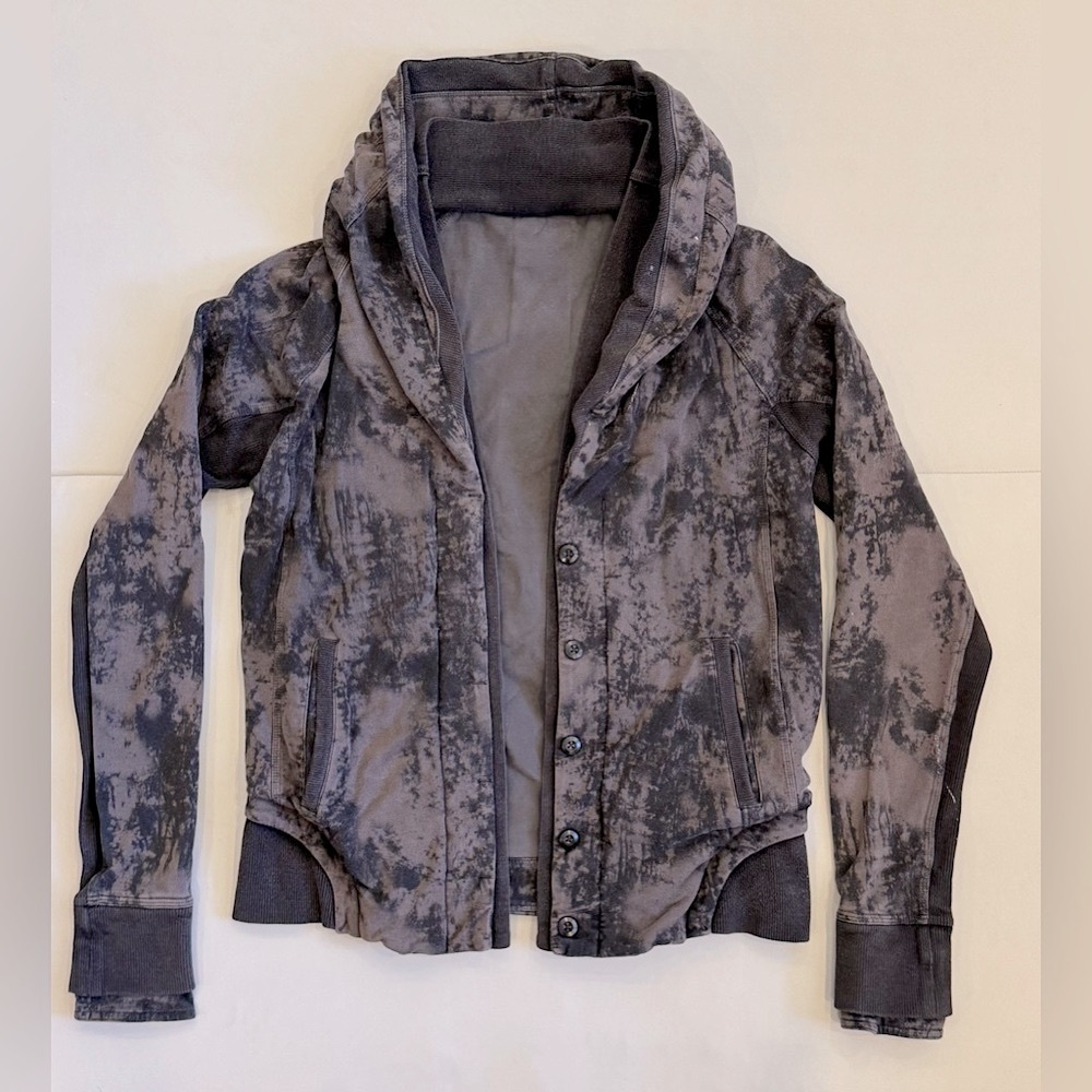 Lululemon Tie-Dye Women's Sweatshirt Jacket (Size 8)